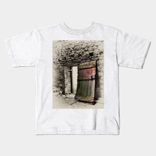 Shetland Croft Doorway Kids T-Shirt